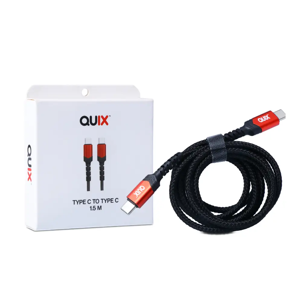 QUIX Type C to Type C – Charging Cable