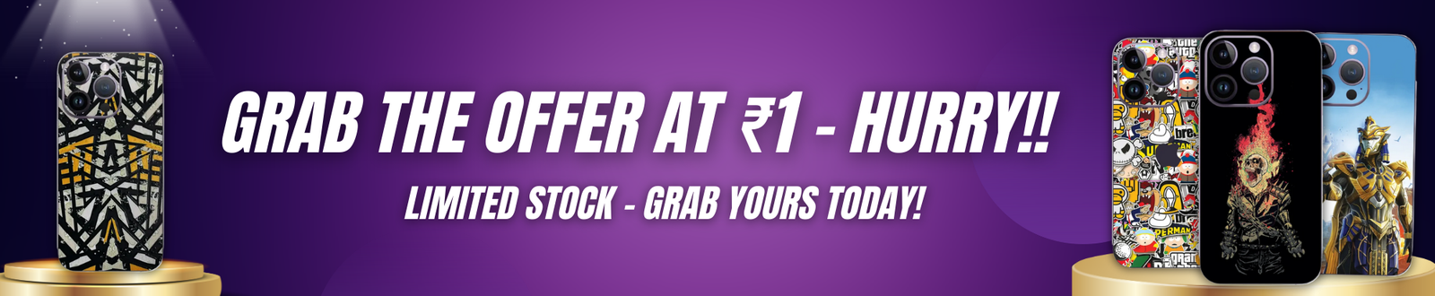 Grab the Glow for ₹1 – Hurry!